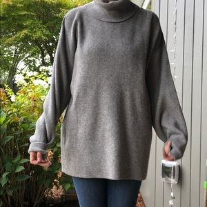 cute grey sweater from free people